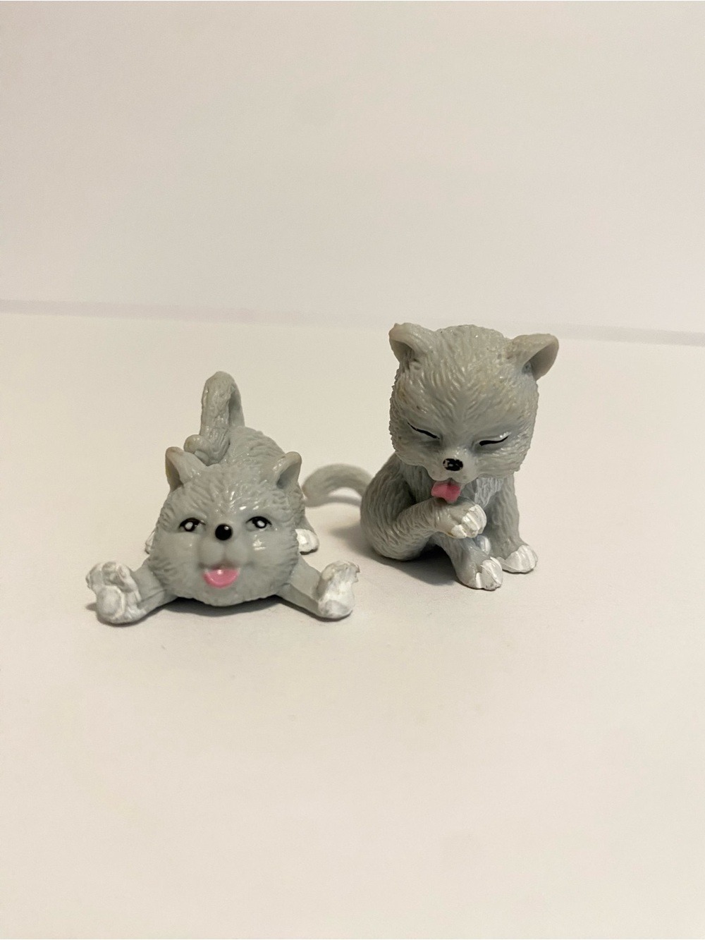 Simba Evi Love Animal Friends Grey Cat Kittens Kitty in my Pocket Barbie Size